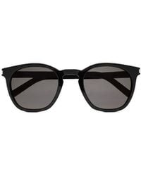 Saint Laurent - Eyewear Classic 28 Square Frame Sunglasses - Lyst