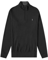Ralph Lauren - Logo Patch Half-Zip Pullover - Lyst