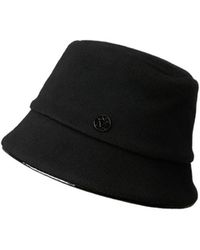 Maison Michel - Souna Logo-Plaque Bucket Hat - Lyst