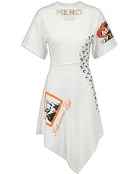 Marine Serre - Asymmetrical Dress - Lyst