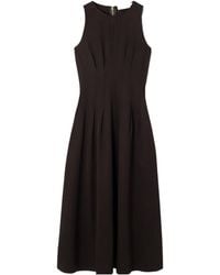 Proenza Schouler - Fitted Pleated A-Line Dress - Lyst