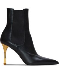 Balmain - Pointed Short Boots - Lyst