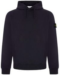 Stone Island - Logo-Patch Drawstring Hoodie - Lyst