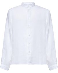 Brunello Cucinelli - Linen Easy Fit Shirt - Lyst