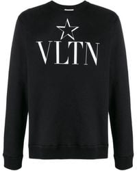 Valentino - Logo Printed Sweater - Lyst