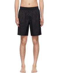 Off-White c/o Virgil Abloh - Logo Printed Straight-Leg Swim Shorts - Lyst