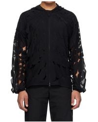 Post Archive Faction PAF - Post Archive Faction 6.0 Cut-Out Detailed Hooded Jacket - Lyst
