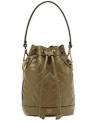 Fendi - Mini Mon Tresor Drawstring Bucket Bag - Lyst
