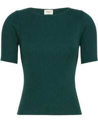 Weekend by Maxmara - Slim-Fit Stretch Viscose Sweater - Lyst