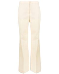 Moschino - High-Waisted Straight-Leg Trousers - Lyst