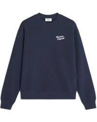 Maison Kitsuné - Logo-Print Sweatshirt - Lyst
