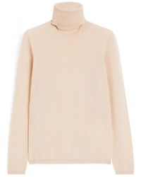 Max Mara - Wool Knit Turtleneck Jumper - Lyst