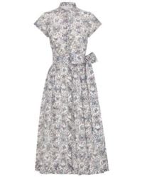 Dior - Mid-Length Dress With Tied Belt - Lyst