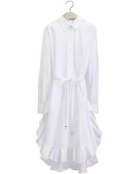 Dior - Iviera Mid-Length Ruffled Dress - Lyst