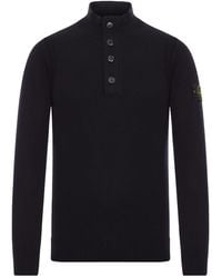 Stone Island - High Neck Knitted Jumper - Lyst