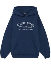 Anine Bing - Harvey Long Sleeved Hoodie - Lyst