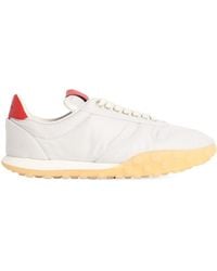 Jil Sander - Round-Toe Lace-Up Sneakers - Lyst