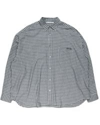 Acne Studios - Flannel Button-Up Shirt - Lyst