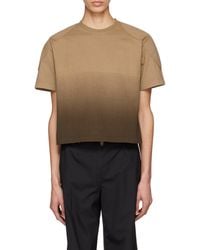 Dion Lee - Gradient-Effect Short-Sleeved T-Shirt - Lyst