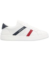 Moncler - Logo Printed Low-Top Sneakers - Lyst