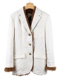 Miu Miu - Long-Sleeved Casual Jacket - Lyst