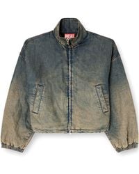 DIESEL - De-Flower-S Jacket - Lyst
