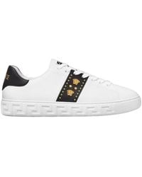 Versace - Medusa Stud Sneakers - Lyst