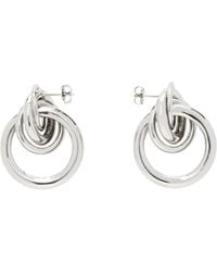 Justine Clenquet - Cara Xl Hoop Earrings - Lyst