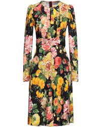 Dolce & Gabbana - Midi Dress - Lyst