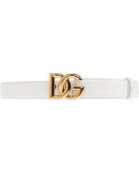 Dolce & Gabbana - Dg Buckled Belt - Lyst