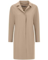 Herno - Notched Coat - Lyst