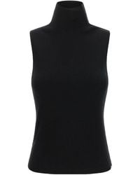 Extreme Cashmere - N502 Collo Sleeveless Knitted Top - Lyst