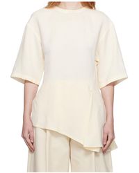 Studio Nicholson - Vichy Asymmetrical Top - Lyst