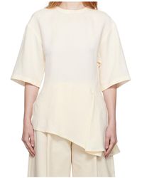 Studio Nicholson - Off- Vichy Top - Lyst