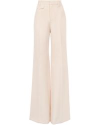 Chloé - Chloé High-Waisted Flared Trousers - Lyst