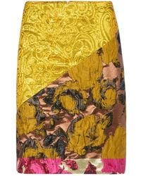 Nina Ricci - Jacquard-Effect Midi Skirt - Lyst