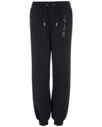 EA7 - Elastic Waist Sweatpants - Lyst