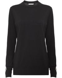 Chloé - Chlo Crewneck Knitted Jumper - Lyst