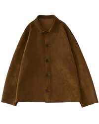 Studio Nicholson - Bowe Leather Jacket - Lyst