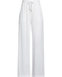 Max Mara - Solid-Color Casual Trousers - Lyst
