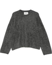 Soft Goat - Brushed Crewneck Knitted Sweater - Lyst