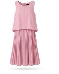 Weekend by Maxmara - Round Neck Dress - Lyst