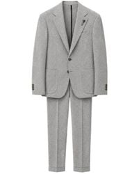 Lardini - Lapel-Collar Long-Sleeve Suit Set - Lyst