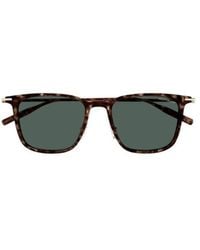 Montblanc - Eyewear Square Frame Sunglasses - Lyst
