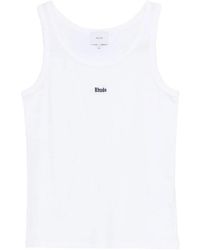 Rhude - Logo-Embroidered Tank Top - Lyst