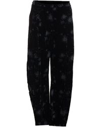 Pinko - Ducato Floral-Print Trousers - Lyst