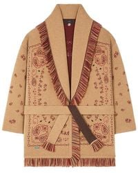 Alanui - Long-Sleeve Cardigan - Lyst