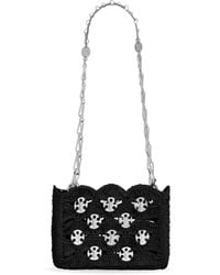 Rabanne - Sparkle Disc-Link Detailed Shoulder Bag - Lyst