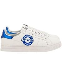 Versace - Jeans Couture Logo Low-Top Sneakers - Lyst