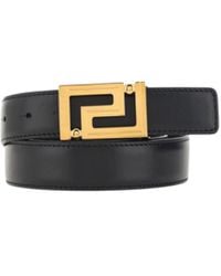 Versace - Greca Goddess Buckle Fastened Belt - Lyst